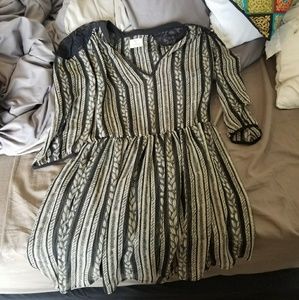 Cute Boho sheer summer dress